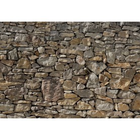 POSTER MURAL STONE WALL