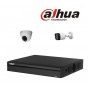 PACK DVR DAHUA 4 CHAINES+2 CHARGEURS+2 CAMERAS (1 INTERNE+1 EXTERNE) HD