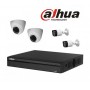 PACK DVR DAHUA 4 CHAINES+2 CHARGEURS+2 CAMERAS (1 INTERNE+1 EXTERNE) HD