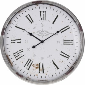 HORLOGE MURALE METAL 50CM