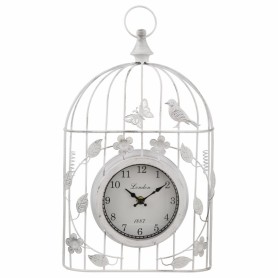PENDULE MET CAGE 25X40