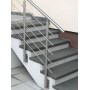 RAMPE ASPECT INOX 5 BARRES