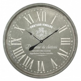 PENDULE MDF GRAVE GRIS D78