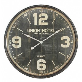 PENDULE MET HOTEL NOIR D90