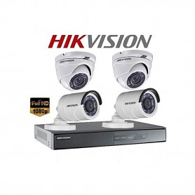 PACK HIKVISON :4 CAMERA  2 MP