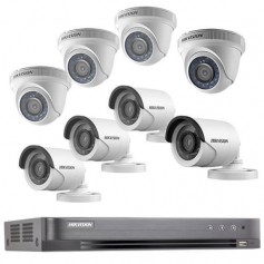 PACK HIKVISION :8  CAMERA  2 MP