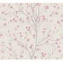 PAPIER PEINT METROPOLITAN STORIES II ASIATIQUE FLORAL BEIGE 379121