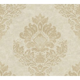 PAPIER PEINT METROPOLITAN STORIES II  ASIATIQUE FLORAL BEIGE 379121