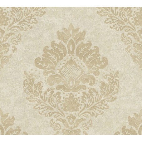 PAPIER PEINT METROPOLITAN STORIES II  ASIATIQUE FLORAL BEIGE 379121