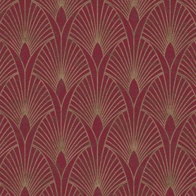 PAPIER PEINT NEW WALLS LIVINGWALLS  Rouge Bordeaux 374274