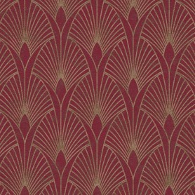 PAPIER PEINT NEW WALLS LIVINGWALLS  Rouge Bordeaux 374274