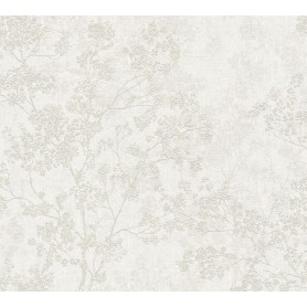 PAPIER PEINT NEW WALLS LIVINGWALLS Flora Beige, Crème  373972