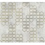 PAPIER PEINT NEW WALLS LIVINGWALLS Graphique & Géométrie  Gris, Argent - Or
