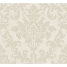 PAPIER PEINT TREND WALL Paillettes & Brillance, Rayures Beige, Crème