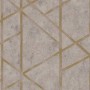 PAPIER PEINT METROPOLITAN STORIES LIVINGWALLS  Beige, Crème - Gris, Argent