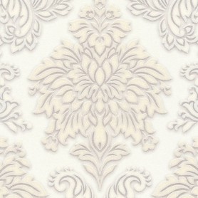 PAPIER PEINT METROPOLITAN STORIES LIVINGWALLS Baroque Blanc - Beige, Crème