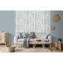 PAPIER PEINT EDEN UGÉPA Rayures, Used, Bois Beige, Crème