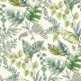 PAPIER PEINT  PLANTES VERT ET BLANC - 51196204