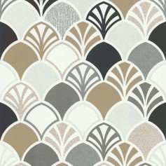 PAPIER PEINT ARCADE GRIS - 51193109