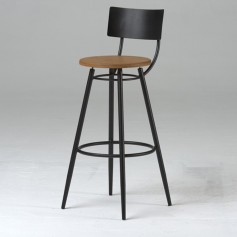 TABOURET  VINYLE AVEC   DOCIER