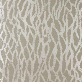 ZR Papier Peint - GOLDEN RAIN Gris Argent - Haute Gamme - 7 M²