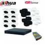 PACK DAHUA 16 CAMERAS ET XVR (5MP )