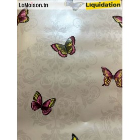 Papier Peint Butterfly Pink
