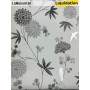 Papier Peint Black Flower