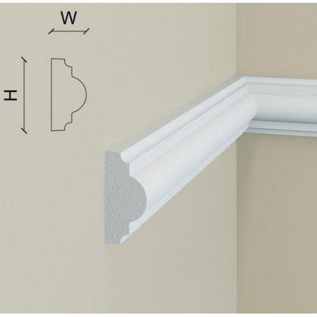 MOULURE DÉCORATIVE 2cm